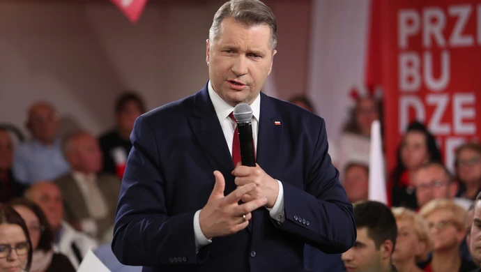 Polityczne emocje w Piotrkowie. Przemysław Czarnek z mocnym przekazem dla sympatyków