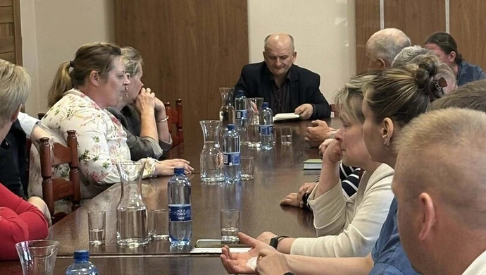 Spotkanie z Sołtysami w Urzędzie Gminy Łęki Szlacheckie