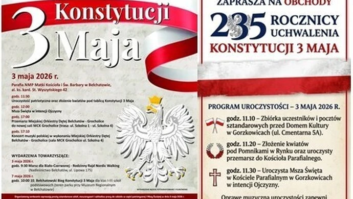  Pierwszy weekend majowy pod znakiem uroczystości rocznicowych i zabawy (FILM)