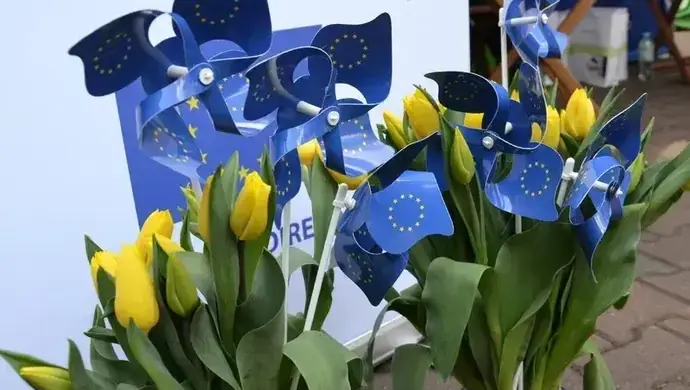 Dzień Europy z Punktem Informacji Europejskiej  Europe Direct w Piotrkowie