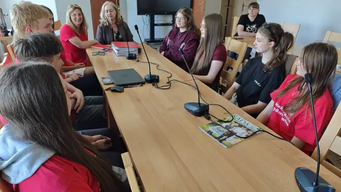 Spotkanie robocze z Młodzieżową Radą Gminy Gorzkowice