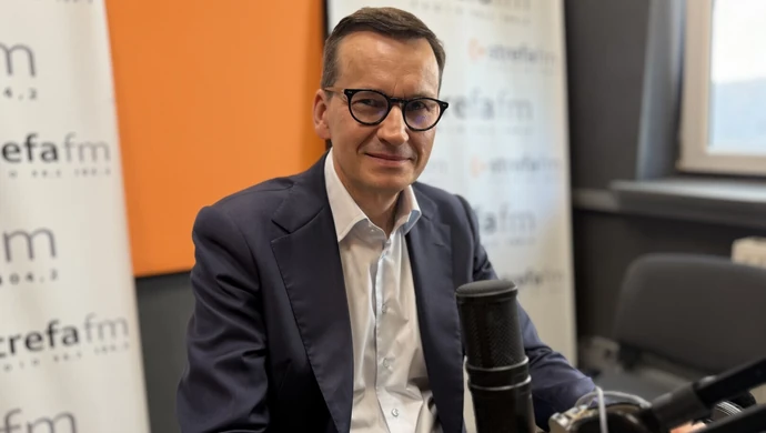 Mateusz Morawiecki w piotrkowskim radiu. Mówił m.in. o wyludnianiu i przyszłości miejsc pracy 