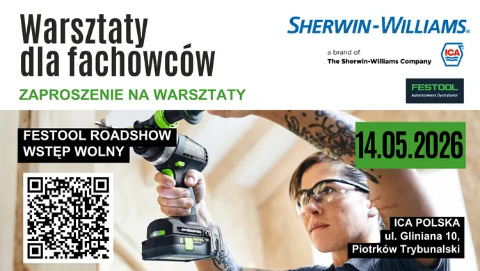 Festool Roadshow 2026 już 14 maja w Piotrkowie Trybunalskim