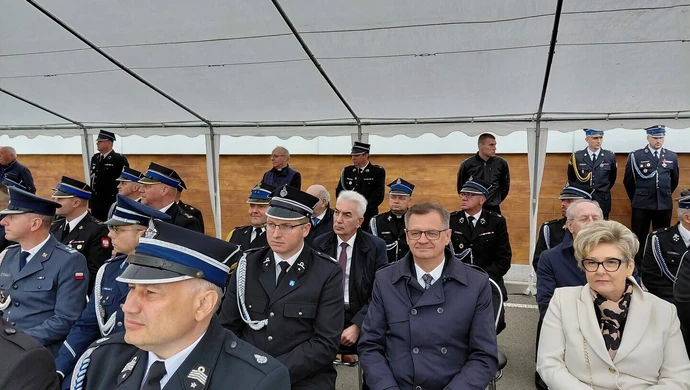 Strażackie święto w Grabicy. Nie zabrakło druhów z gminy Łęki Szlacheckie