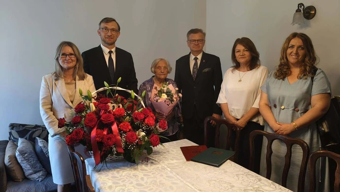 100 lat Marianny Świech z gminy Moszczenica