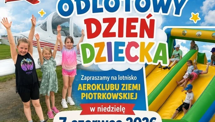 Odlotowy Dzień Dziecka na lotnisku w Piotrkowie. Święto pełne radości i niespodzianek