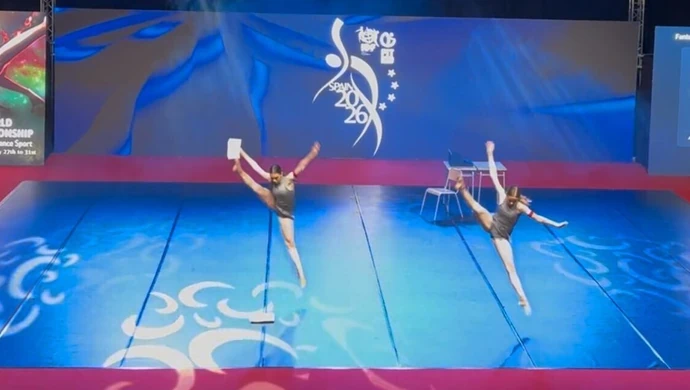 Jaskółki wicemistrzyniami świata w tańcu sportowym