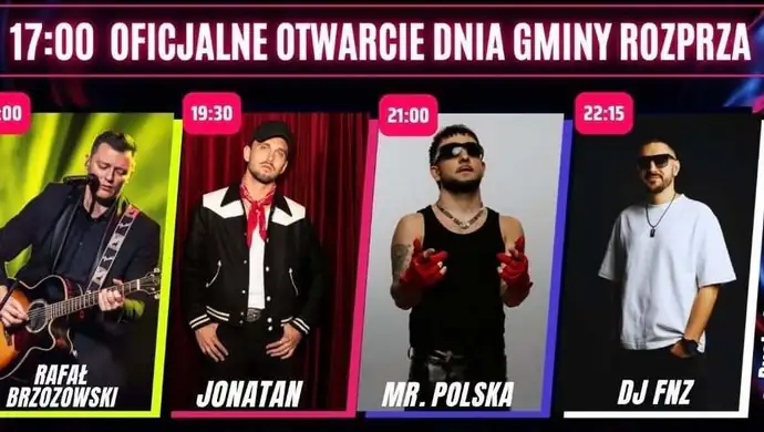 Rozprza LIVE 2026 – muzyka, emocje i świetna zabawa