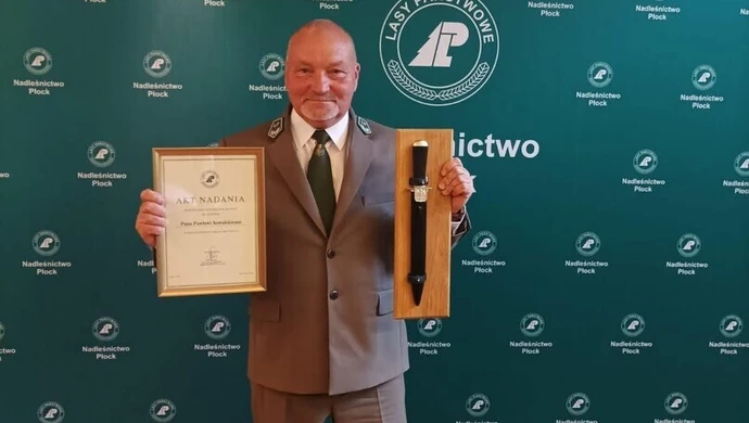 Paweł Kowalski z najwyższym odznaczeniem Lasów Państwowych. „To nagroda dla wszystkich leśników”