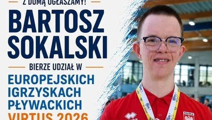 Bartosz Sokalski mistrzem Europy! Złoty medal dla pływaka z Piotrkowa