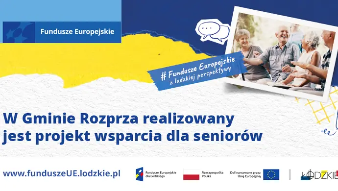 W Gminie Rozprza realizowany jest projekt wsparcia dla seniorów