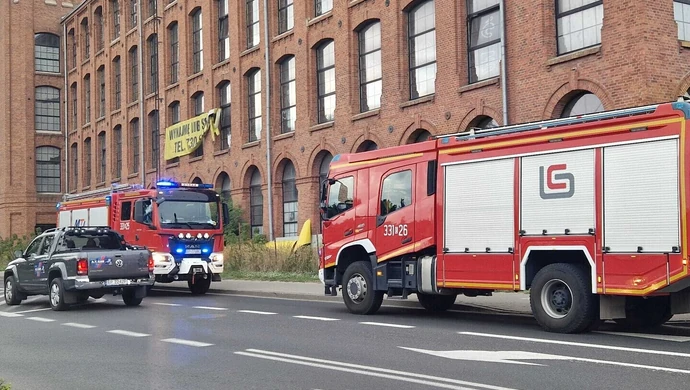 Kolejny pożar w opuszczonym Sigmatexie. Co tym razem się paliło?