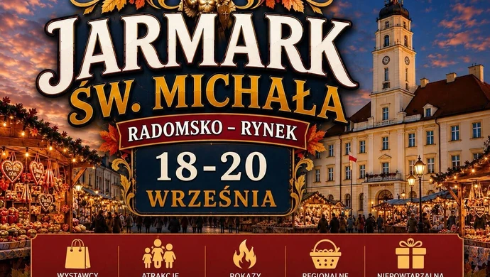 Jarmark Świętego Michała w Radomsku. Trzy dni atrakcji na rynku