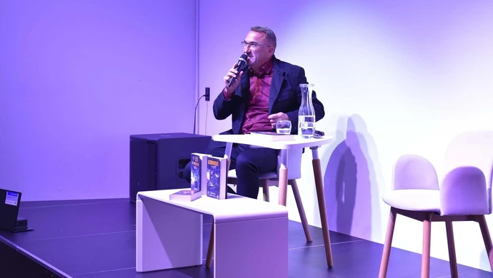 Konrad Chęciński w Mediatece 800-lecia. Spotkanie z autorem kryminałów