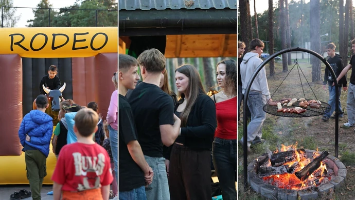 Pieczone ziemniaki i wielkie serca. Wierzeje bawiły się i pomagały Poli