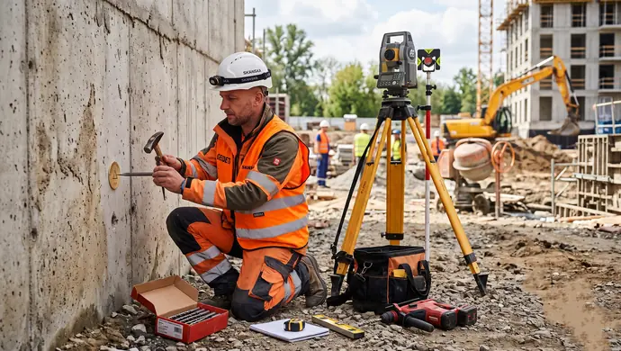 Jaką funkcję pełnią repery geodezyjne podczas wyznaczania punktów wysokościowych?
