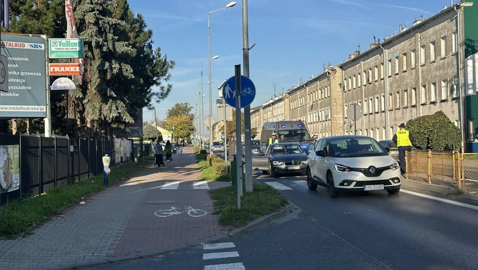 Potrącenie pieszej na Sulejowskiej. 43-latka trafiła do szpitala