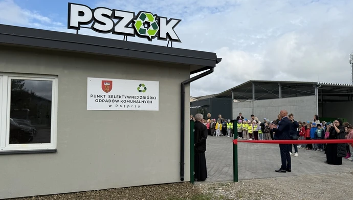 Od starego placu do nowoczesnego PSZOK-u. W Rozprzy kończy się duża inwestycja