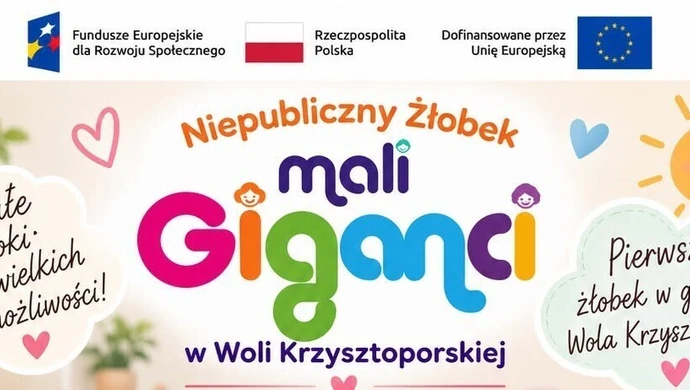 Powstaje pierwszy żłobek w gminie Wola Krzysztoporska – ZAPISY JUŻ TRWAJĄ!