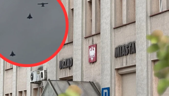 Kto informuje miasto o tym, co dzieje się nad Piotrkowem? Magistrat odpowiada po zamieszaniu z myśliwcami Rafale