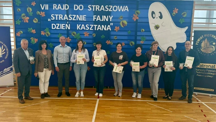 „Strasznie fajny Dzień Kasztana”. Rajd po raz siódmy dotarł do Straszowa