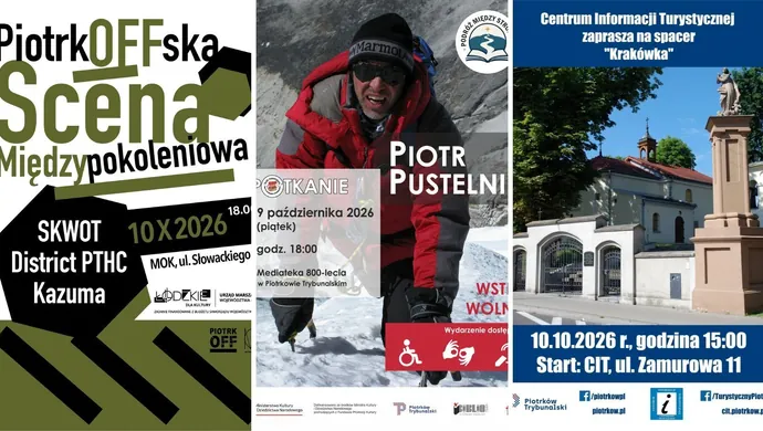 Co robić w weekend? Koncerty, spektakle, spotkania i atrakcje w Piotrkowie oraz regionie