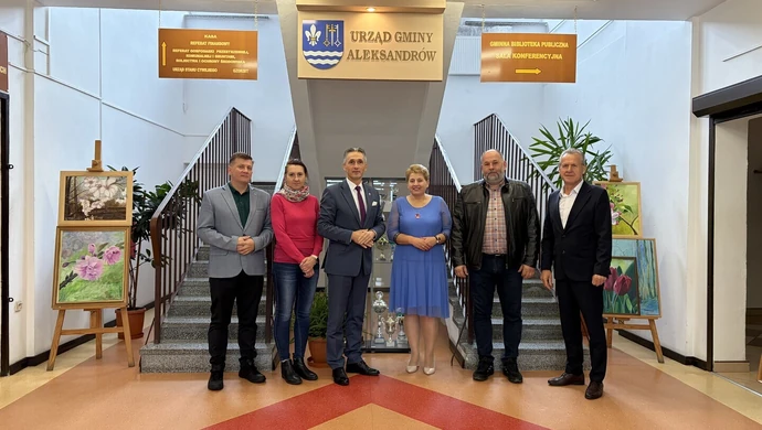 Bezpieczeństwo w szkołach. Władze gminy Aleksandrów wzięły udział w spotkaniu