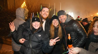 Świetna zabawa na miejskiej sylwestrowej potańcówce ZDJĘCIA