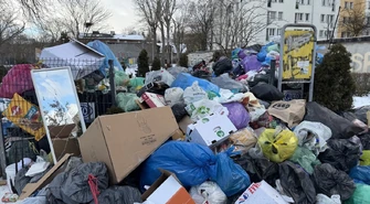 Dramat na śmietnikach w Piotrkowie. „Tak nie da się żyć” ZDJĘCIA