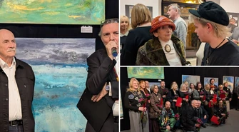 Wernisaż wystawy 30-lecia Stowarzyszenia Piotrkowskich Artystów Plastyków ZDJĘCIA