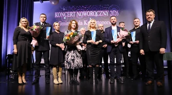 „Zasłużeni dla Gminy Wola Krzysztoporska 2025” uhonorowani podczas Koncertu Noworocznego