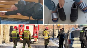 Siarczyste mrozy, a na nogach klapki. Bezdomni nocują na dworcach i w pustostanach