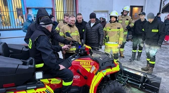 Nowy quad w OSP Lubień wzmacnia działania ratownicze