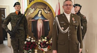 Medal Ordynariatu Polowego dla kapelana piotrkowskiego aresztu