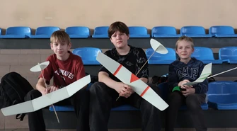 Zawody modeli szybowców w Piotrkowie 