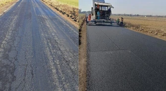 Zakończył się remont odcinka drogi gminnej łączącej dwie samorządowe jednostki