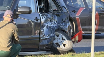 Dwie osoby ranne w wypadku na skrzyżowaniu Al. Sikorskiego i Concordii