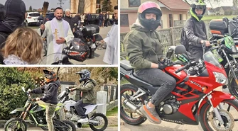 Tłumy na moto pikniku w Gomulinie