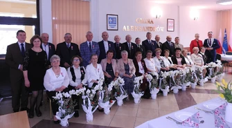 Złote Gody w Gminie Aleksandrów – uroczystość wręczenia Medali za Długoletnie Pożycie Małżeńskie