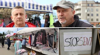 Akcja „Stop SENT”. Piotrkowscy kupcy protestują