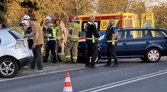 Groźnie w Longinówce. DK91 była całkowicie zablokowana