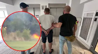 Zatrzymany za podpalenie lasu – szybka akcja służb zapobiegła tragedii