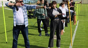 Zawody łucznicze na stadionie Polonii w Piotrkowie. HARC zachęca mieszkańców do aktywności