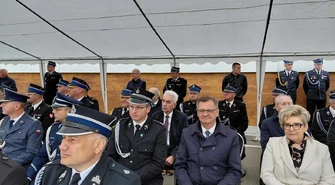 Strażackie święto w Grabicy. Nie zabrakło druhów z gminy Łęki Szlacheckie