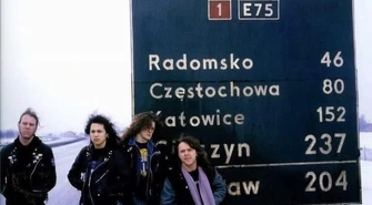 Kultowe zdjęcie Metalliki powstało pod Piotrkowem. Dziś zespół znów gra w Polsce