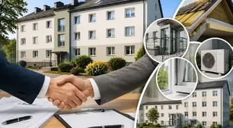 Przełomowe inwestycje w Czarnocinie. Podpisano umowy na modernizację budynku przy ul. Reymonta 7.