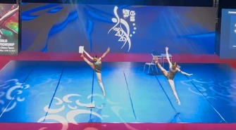 Jaskółki wicemistrzyniami świata w tańcu sportowym