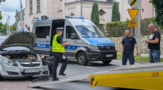 Niebezpiecznie na Zamkowej i Jerozolimskiej. Policja wskazuje przyczynę kolizji
