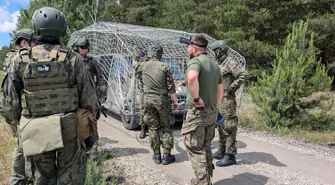 Nietypowe ćwiczenia w regionie. Drony rozbijały się o specjalną siatkę