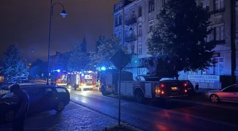 Podpalił drzwi swojego partnera, został zatrzymany. Nowe fakty w sprawie pożaru przy al. 3 Maja